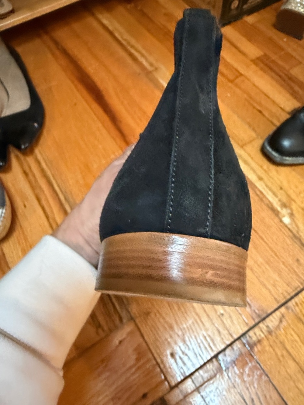 Suede Chelsea Ankle Boots in Black suede - Picture 10 of 10